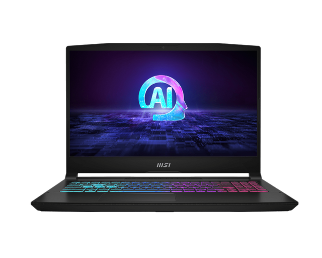 Katana A15 AI, powered by the AMD Ryzen™ 7 8845HS Processor, features Discrete Graphics Mode (MUX design) for maximum performance. With exclusive Cooler Boost 5 Technology and the MSI AI Engine for AI-powered computing, it’s the perfect laptop for both work and play. *Copilot feature availability may vary by market.