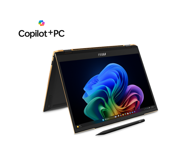 Experience the Summit 13 AI+ Evo with Windows 11 Pro, featuring up to Intel® Arc™ 140V GPU, a touchscreen with MSI Pen 2 support, and Microsoft Pluton security technology. Ultra-light at 1.39kg and ultra-slim at 15.9–16.2mm, it offers enterprise-grade security and the exclusive MSI AI Engine for smart performance optimization.
