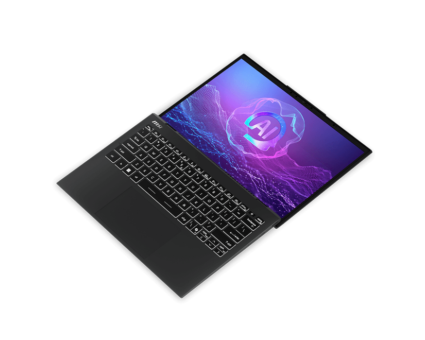 Discover the Prestige 13 AI+ Evo with Windows 11 Home (or Windows 11 Pro for business), featuring up to Intel® Arc™ 140V GPU. Ultra-light at 990g and just 16.9mm slim, it offers ultimate connectivity with Thunderbolt™ 4, enterprise-grade security, and the exclusive MSI AI Engine for optimized performance in every scenario.