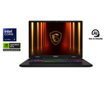 MSI Crosshair 16 HX AI D2XW features the latest Intel® Core™ Ultra 9 Series 2 CPU and NVIDIA® GeForce RTX™ 5070 Laptop GPU, paired with a stunning 16-inch QHD+ display. Its robust chassis delivers exceptional cooling performance—perfect for intensive gaming, content creation, and productivity without compromise.