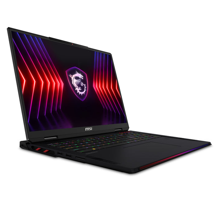 MSI Raider 18 HX is MSI's 2024 latest lineup of gaming laptop. A brand new all new refresh design equipped with intel HX processor, NVIDIA RTX 40 series laptop gpu and AI built-in. cutting-edge specifications, it delivers immense gaming power that is sure to boost your potential at light speed.