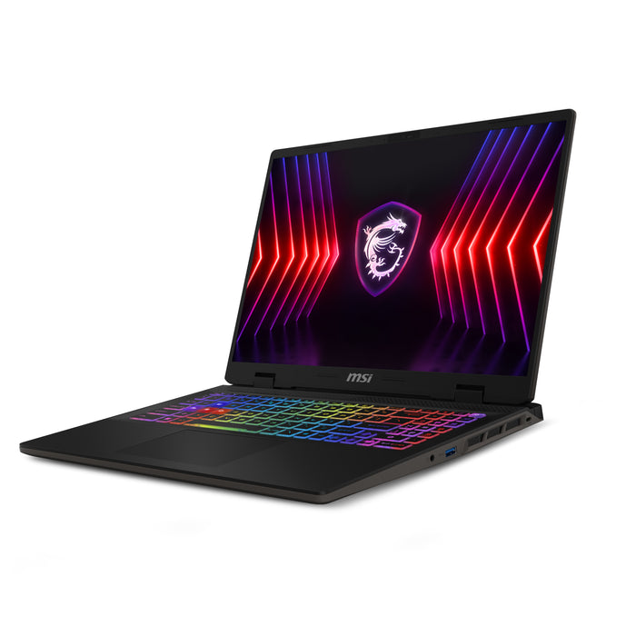 MSI Sword 16 HX is MSI's latest 2024 lineup, equipped with Intel 14th HX processor, blazin' fast 240hz refresh rate and NVIDIA RTX 4060 Laptop GPU, Reshaping next generation gaming experience.