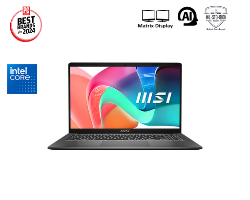 The Modern 15 F1M features USB-C PD charging and DP Matrix Display for up to 2 additional displays via USB-C and HDMI™. With the exclusive MSI AI Engine for performance optimization, it’s the perfect laptop for everyday use by students and professionals alike.