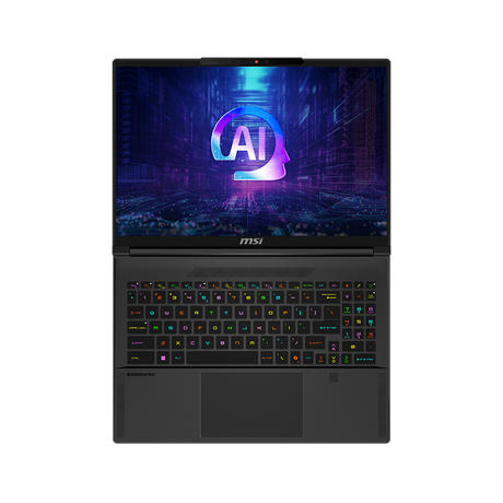 The Stealth A16 AI+ is MSI's first AMD-powered AI laptop featuring Microsoft CoPilot. Equipped with the AMD Ryzen AI 300 series and an NVIDIA RTX 4070 Laptop GPU, this machine delivers an immersive performance boost with its integrated NPU, making it perfect for high-demand tasks and next-gen gaming.