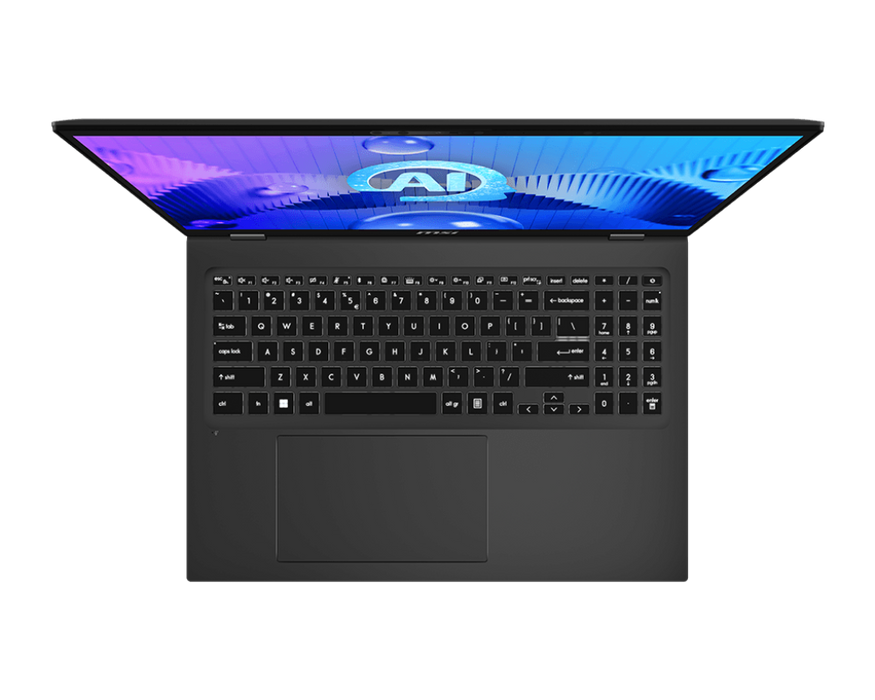 Prestige 16 AI Studio B1V is MSI's latest lineup with Built-in AI Engine. Equipped with latest Intel Ultra 7 CPU & RTX Studio series laptop GPU and a stunning UHD+ OLED display. The perfect laptop for work & play.
