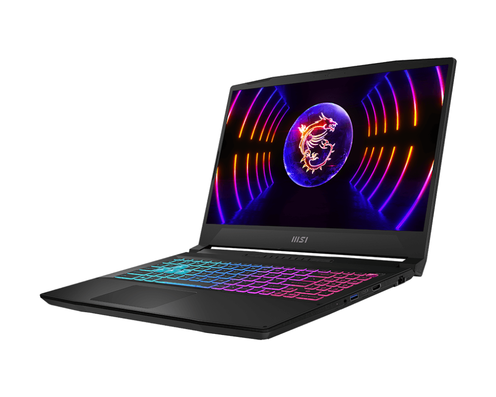 Katana 15 B13V from MSI is equipped with latest Intel i9 Processor, DDR5 Ram & Nvidia RTX 40 series Laptop GPU with a blazing fast QHD resolution 165hz refresh rate. Able to play triple-A titles with supreme cooling performance.