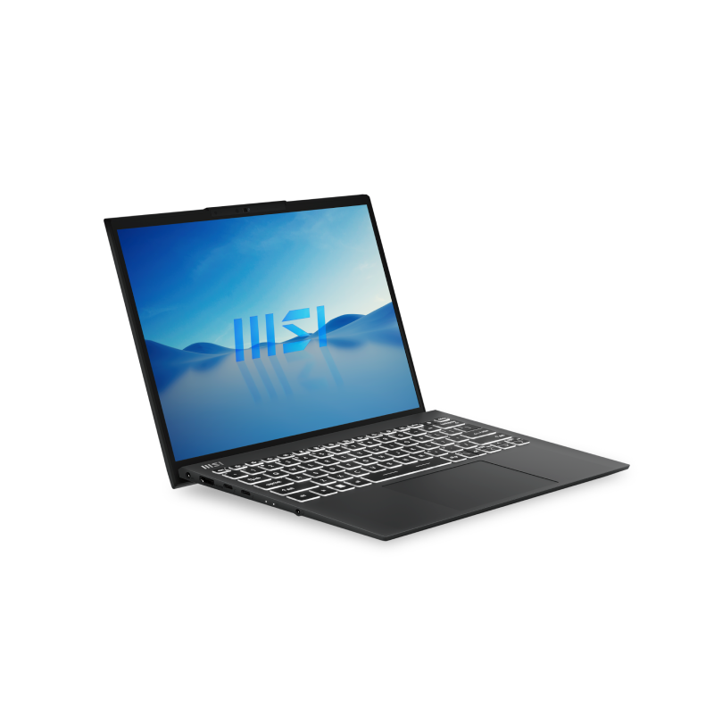 Prestige 13EVO laptop is MSI's lightest producitivty laptop at 990g, 16.9mm thin, equipped with latest intel 13th gen processor. It also has tobii aware technology for more privacy and security.